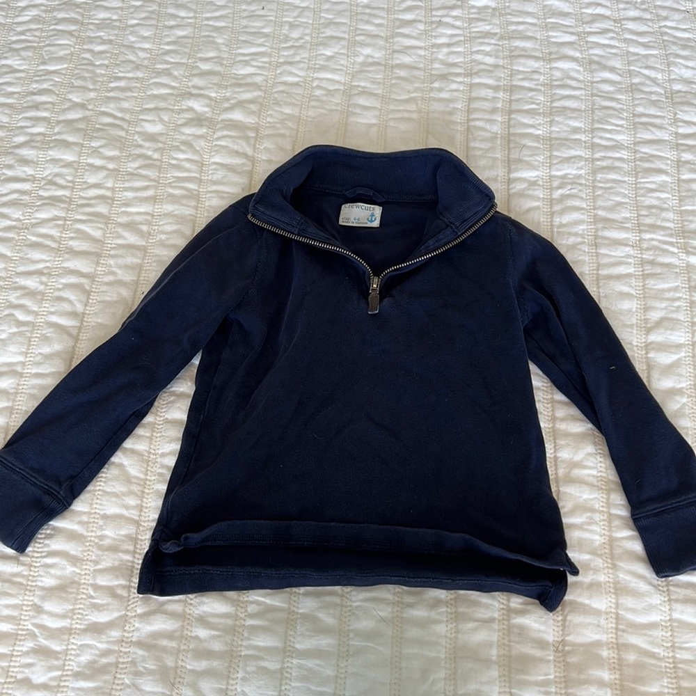 Kids quarter zip